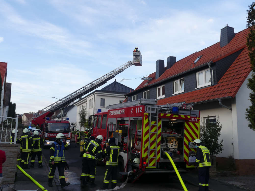 Feuerwehreinsatz wegen Kaminbrand (Foto: Feuerwehr Neustadt)