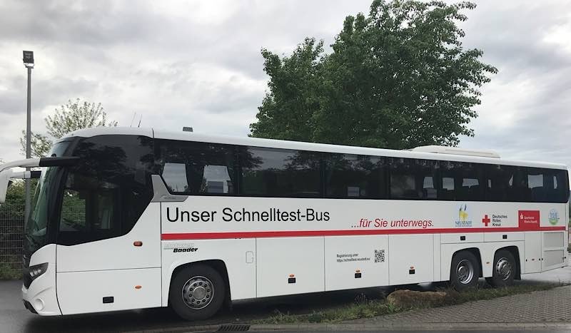 Schnelltest-Bus (Foto: Stadtverwaltung Neustadt)