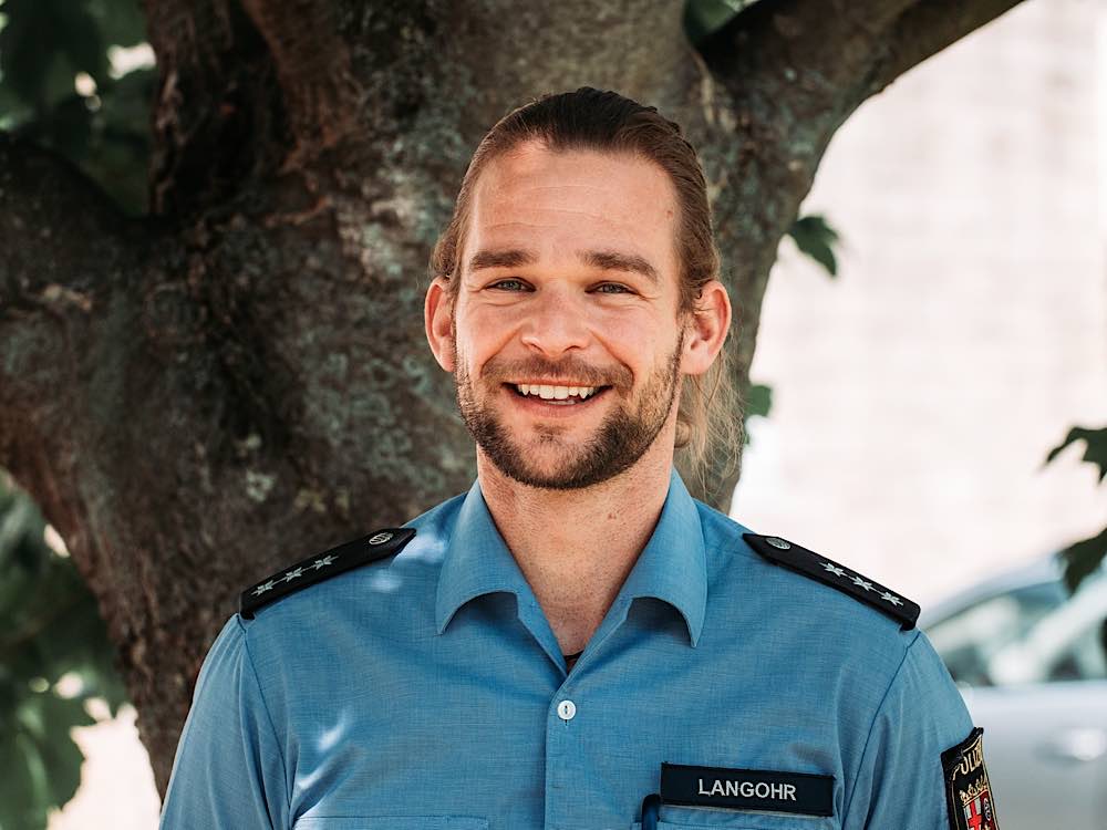 Polizeihauptkommissar Florian Langohr (Foto: Polizei RLP)