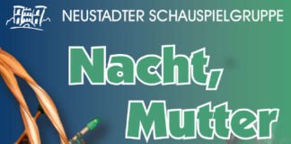 Plakat "Nacht, Mutter" (Quelle: Neustadter Schauspielgruppe e.V.)