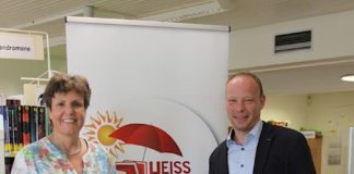 Regierungspräsidentin Felder und Bürgermeister Geider eröffnen die Aktion HEISS AUF LESEN© (Foto: Heß/RP Karlsruhe)