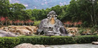 Die Laotse-Statue Quanzhou. (Foto: Chen Yingjie)