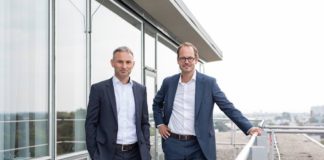 Die Geschäftsführung der TWL Netze GmbH: Thorsten Jansing (l.) und Stefan Maunz (r.). (Quelle: Alexander Grüber)
