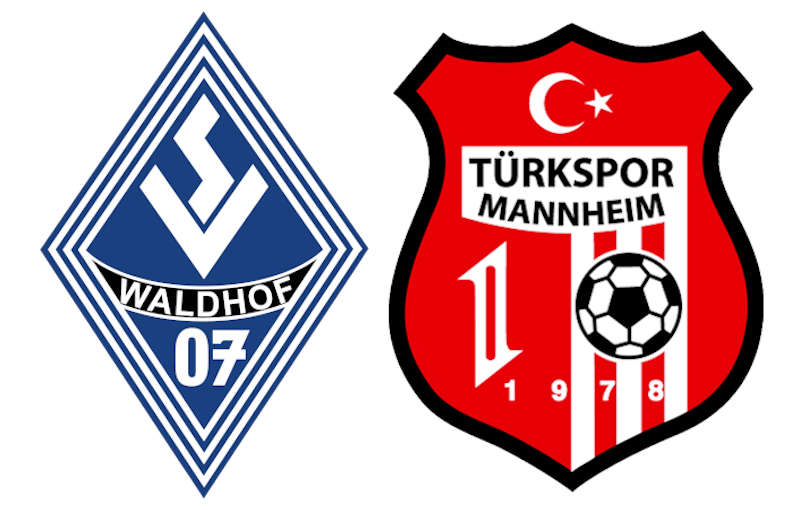 Logos SVW und Türkspor Mannheim