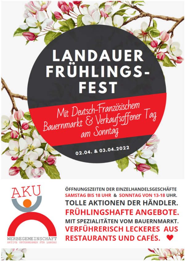 Landauer Frühlingsfest 2022 (Foto: AKU Landau e.V.)