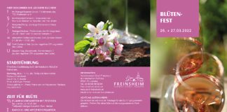 Blütenfest 2022 (Foto: Verkehrsverein Freinsheim)