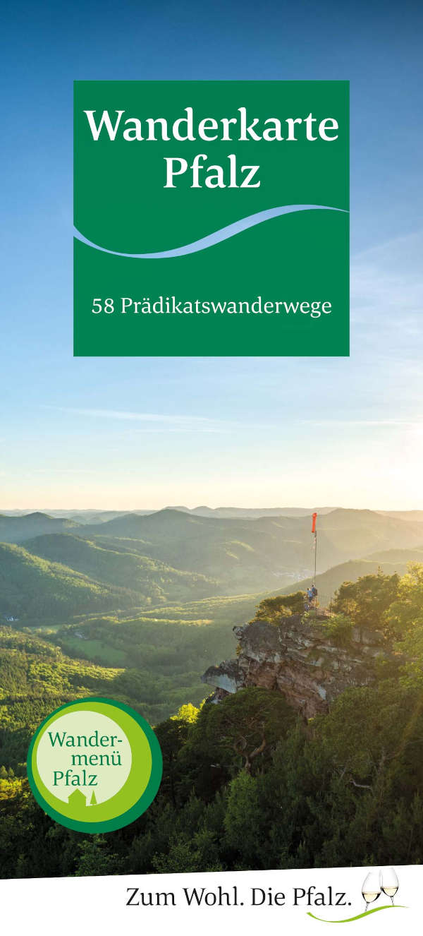 Titelseite Wanderkarte Pfalz (Foto: Pfalz.Touristik e.V.)