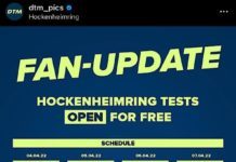 Hockenheimring Tests
