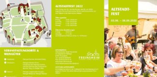 Altstadtfest Freinsheim (Quelle: Verkehrsverein Freinsheim)