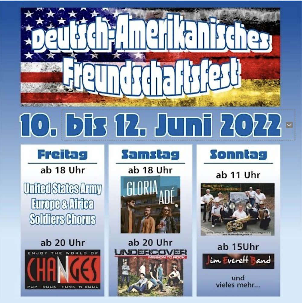 Deutsch-Amerikanisches-Freundschaftsfest (Quelle: Congress Center Ramstein)