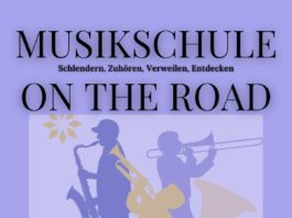 Plakat Musikschule on the Road (Quelle: Gemeindeverwaltung Haßloch)
