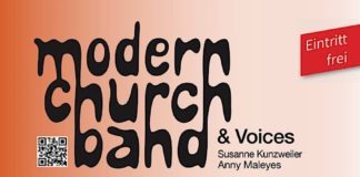 Veranstaltungsplakat (Quelle: Modern Church Band)